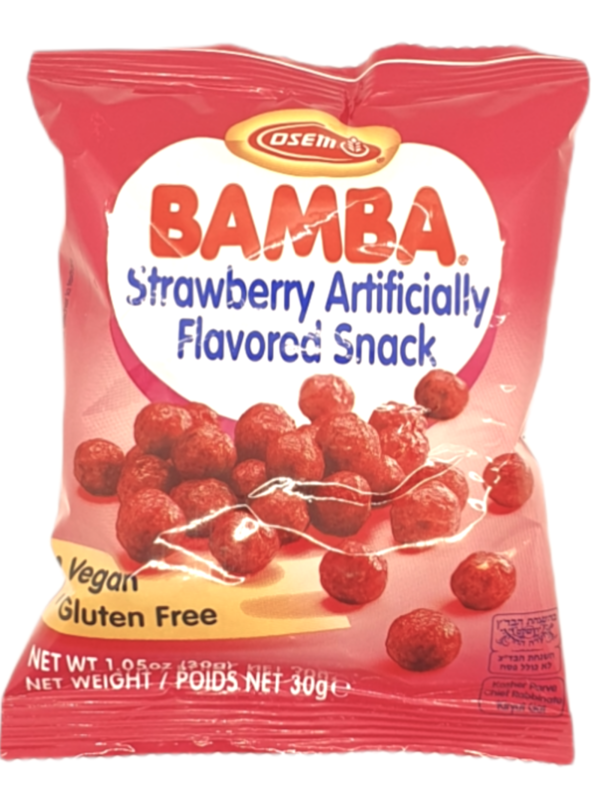 Bamba- Erdnuss-Snack Erdbeer aus Israel 30g