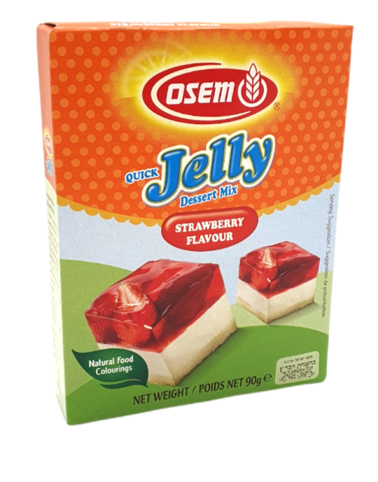 Dessertmischung mit Erdbeergeschmack "Jelly" von Osem
