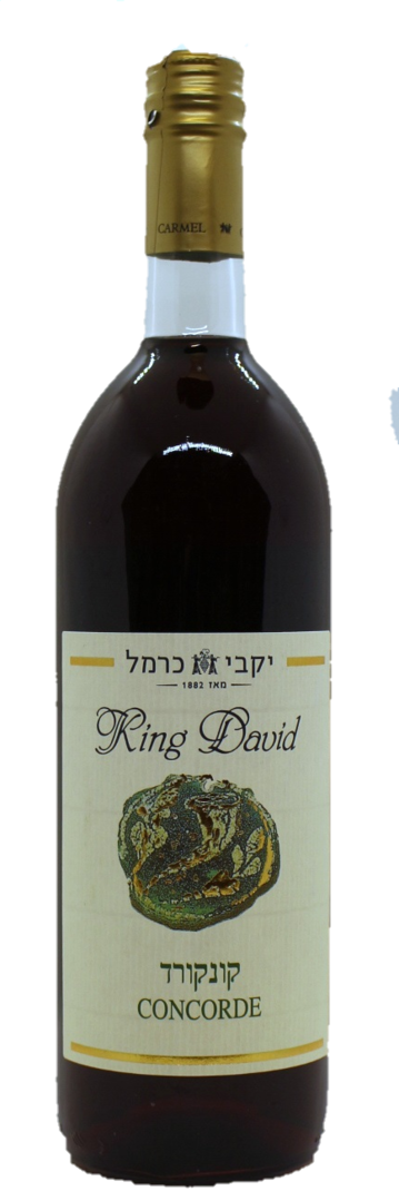 King David Kiddusch-Wein, Concord rot, süß